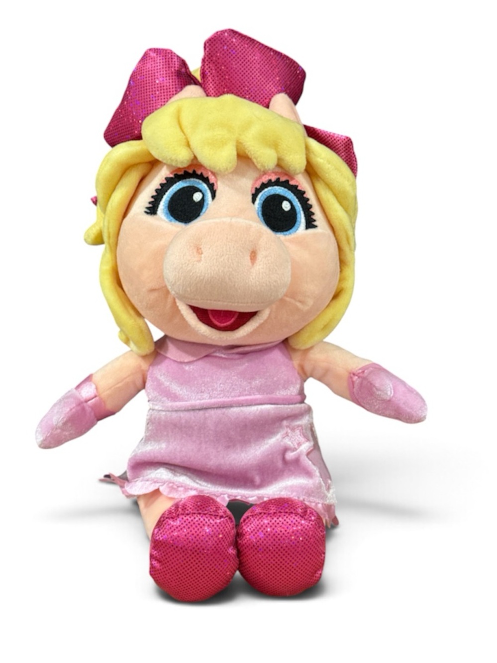 NWOT Disney Muppet Babies Miss Piggy 14" Plush Stuffed Animal Toy Doll
